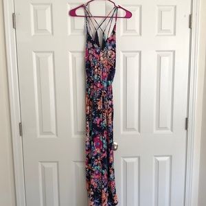 Floral maxi dress